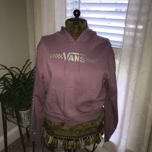 purple vans hoodie